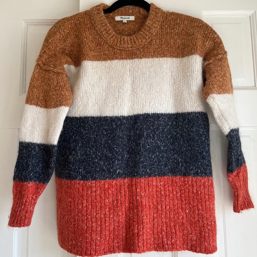 Madewell striped sweater